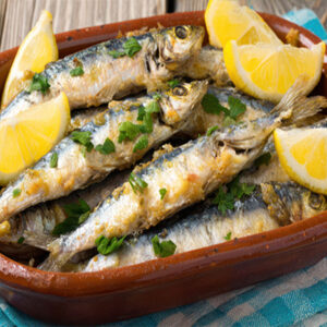 Sliced sardine
